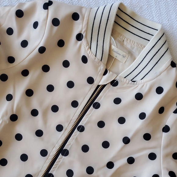 Girls Boutique Polka Dot lightweight Jacket - Picture 3 of 6